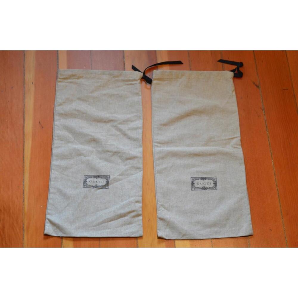 2 Authentic GUCCI Small Dust Envelope Bag - Size: 15 ” x 7 ”